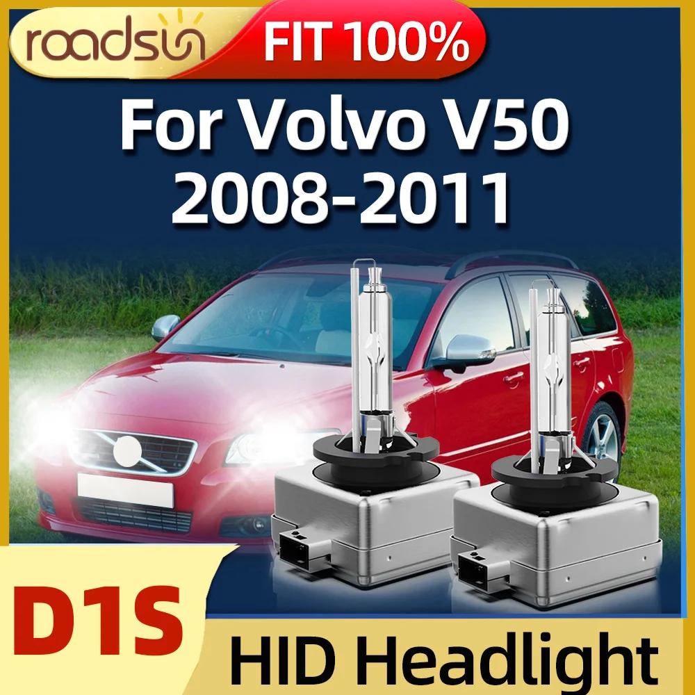 Roadsun HID  D1S Ʈ ڵ Ʈ, 6000K  ο  ,  V50 2008 2009 2010 2011 , 2 